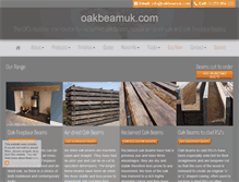 Tablet Screenshot of oakbeamuk.com